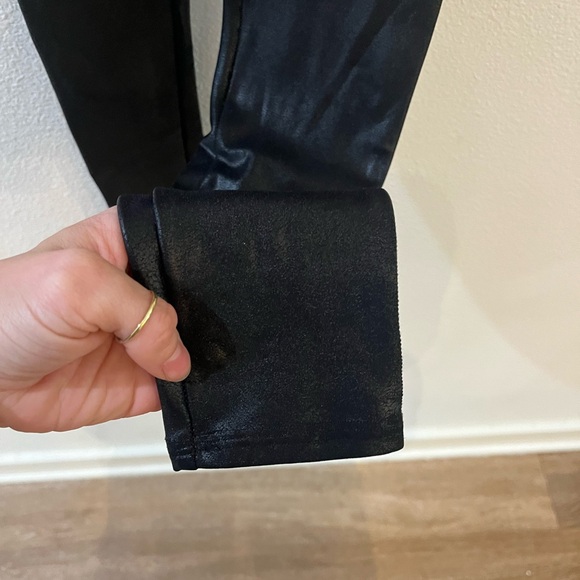 Spanx Faux Leather Leggings Color: Black Size: XSmall - Picture 8 of 10
